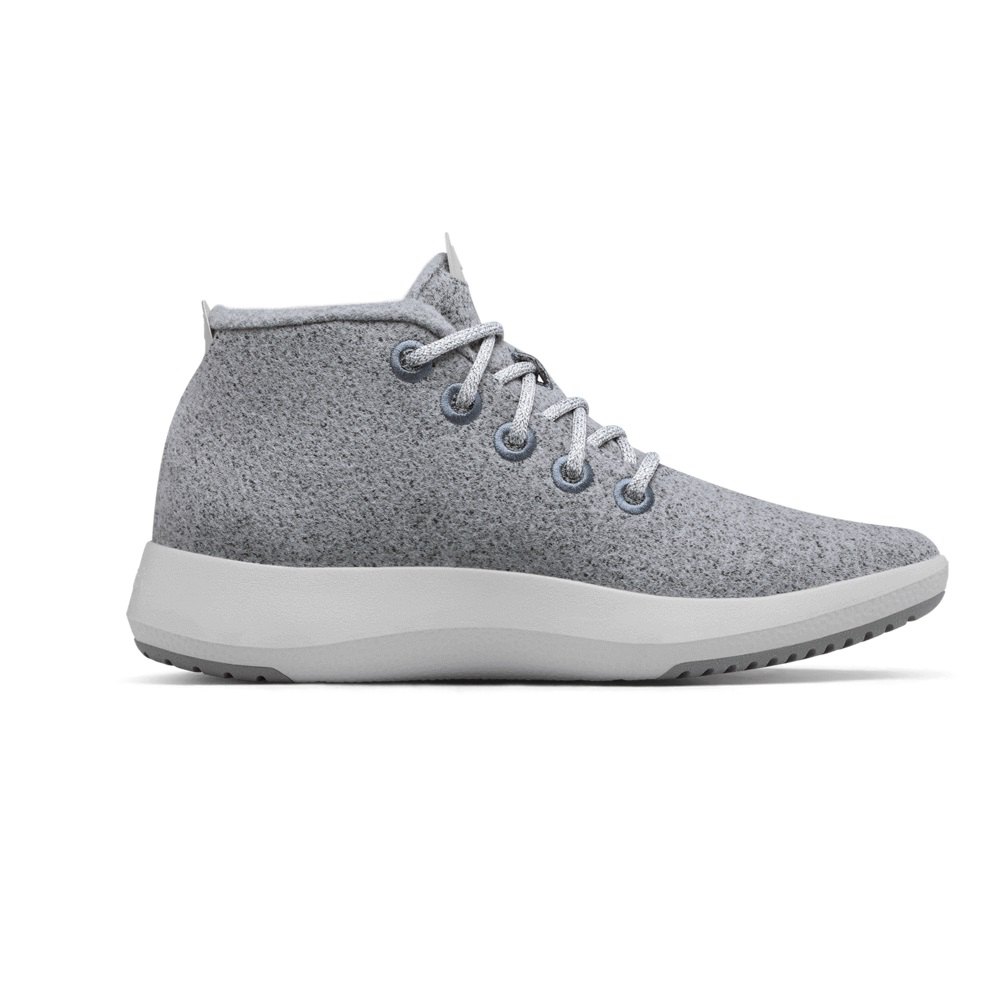 Allbirds Men\'s Boots Grey - Wool Runner-up Mizzles - 69125WKGT